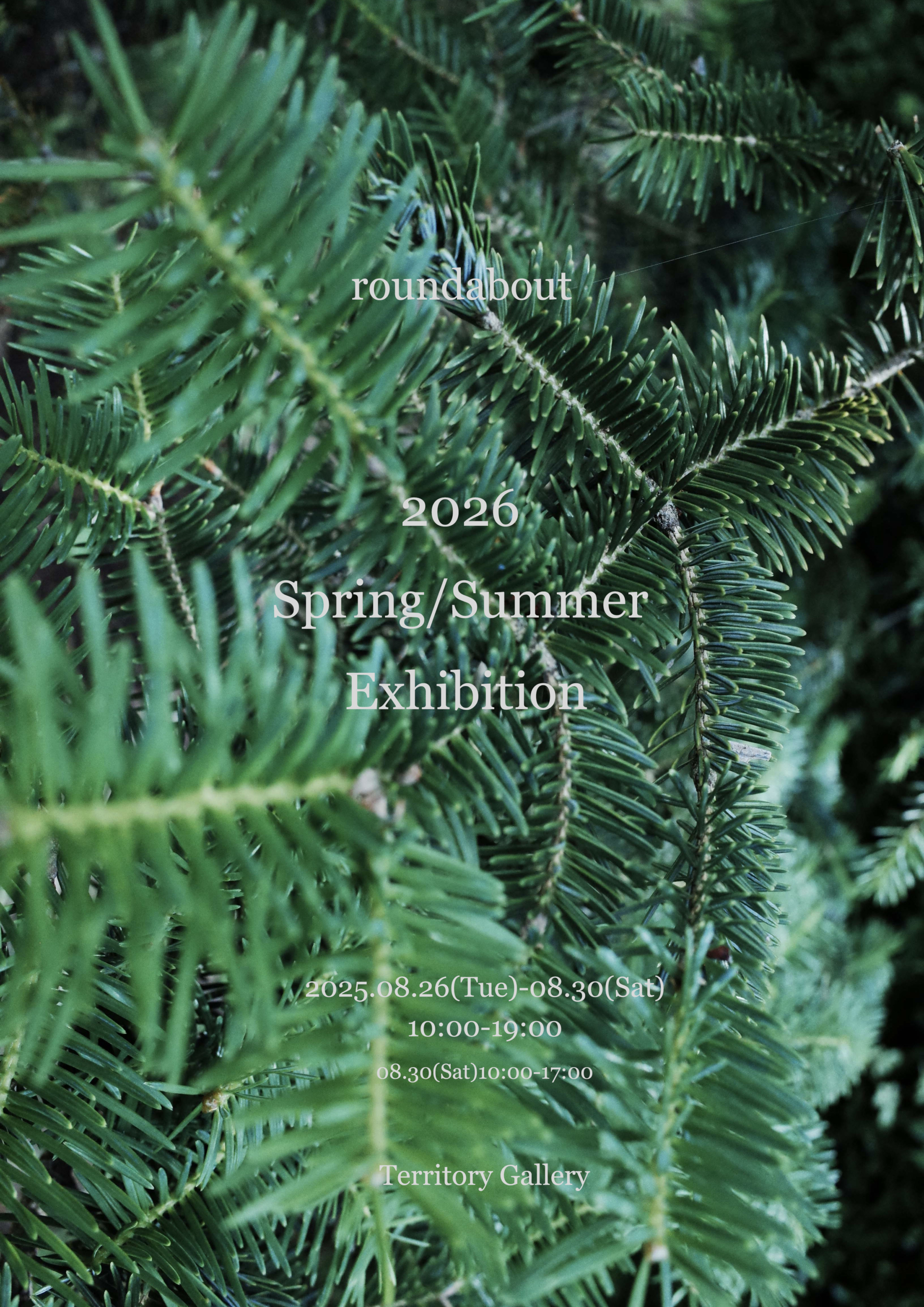 roundabout  「2026  Spring / Summer  Exhibition」