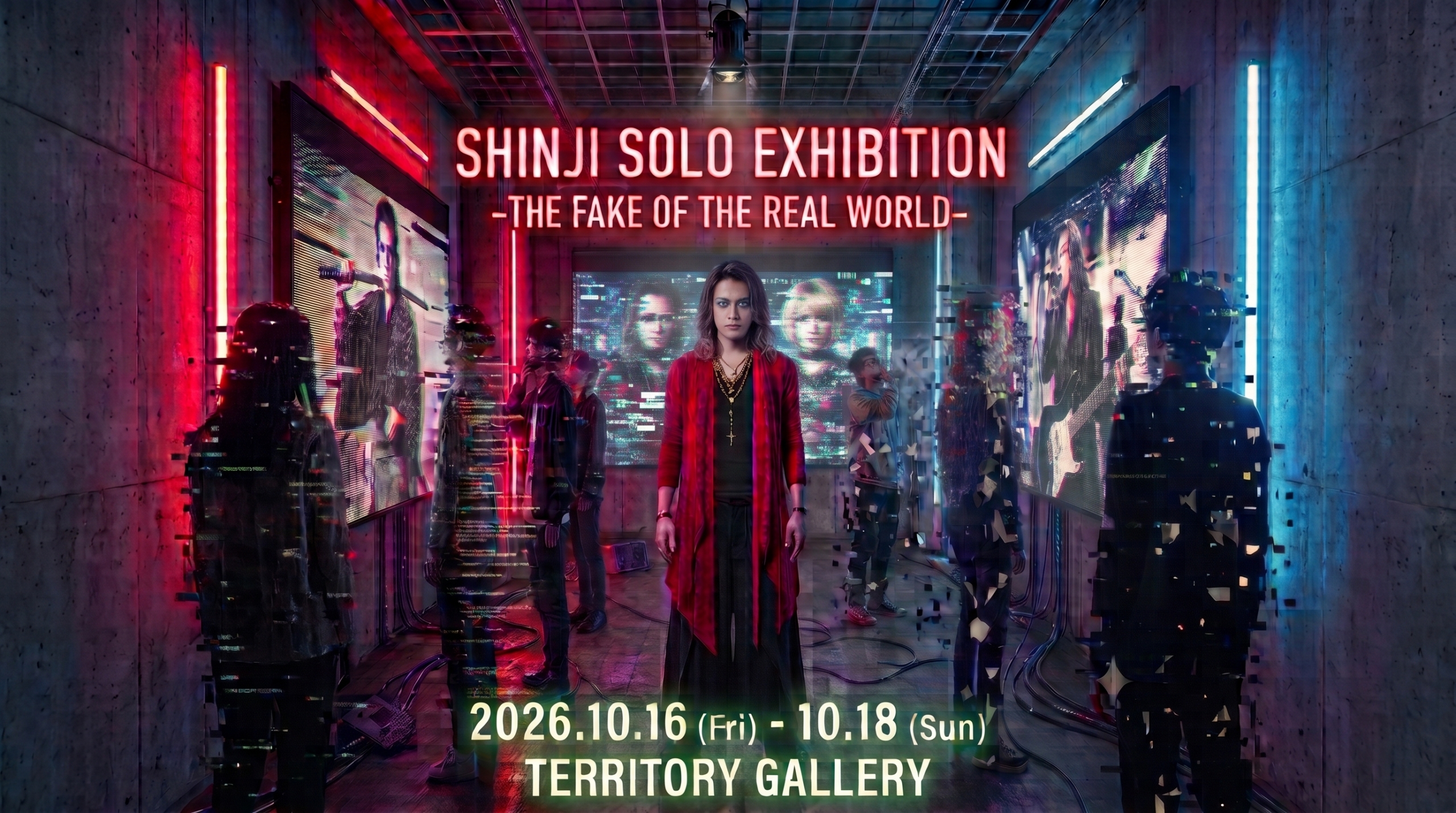 SHINJI SOLO EXHIBITION「THE FAKE OF THE REAL WORLD」
